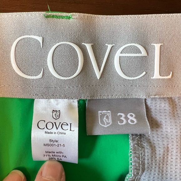 Covel men’s Icon 11” inseam short. Golf. Size 38. Green. - Picture 2 of 7